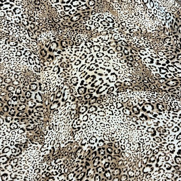 EUC FAITHFULL THE BRAND Marie Louise Midi Dress Mila Animal Print Womens Size 6 - Picture 4 of 16